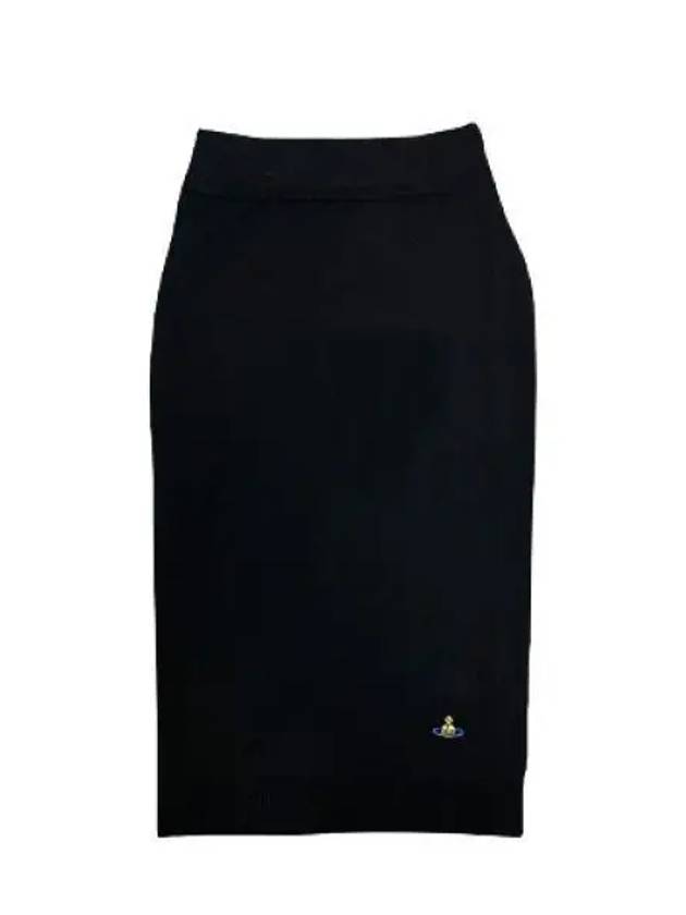 Women's Bea Wool Knit Pencil Skirt Black - VIVIENNE WESTWOOD - BALAAN 2