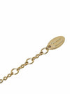 Mini Bath Relief Chain Bracelet Gold - VIVIENNE WESTWOOD - BALAAN.