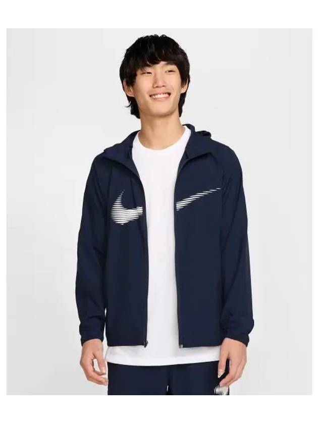 Foam Dry Fit Hoodie Jacket Obsidian White HJ3072 451 - NIKE - BALAAN 1