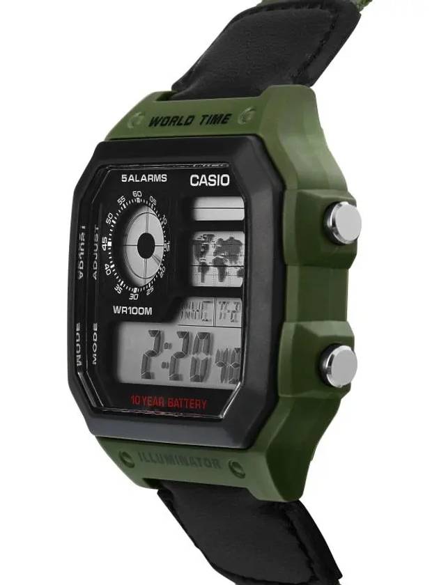 AE 1200WHB 3BVDF AE 1200WHB 3B Digital Sports Men's NATO Watch - CASIO - BALAAN 3