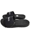 USSRE4 M BLACK WHITE Men s Slippers - VETEMENTS - BALAAN 3