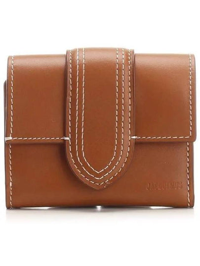 Le Compact Bambino Half Wallet Brown - JACQUEMUS - BALAAN 2