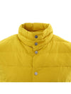 23S S UW1442 YELLOW Twill Quilted Yellow Padded Vest - KITON - BALAAN 3
