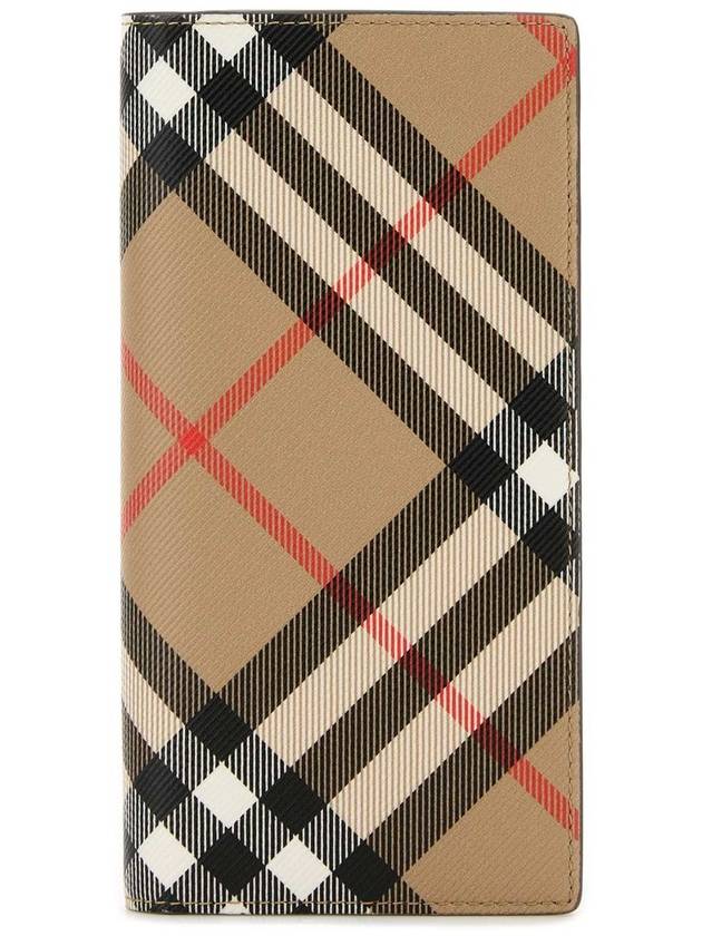 Check Bifold Card Wallet Sand - BURBERRY - BALAAN 2