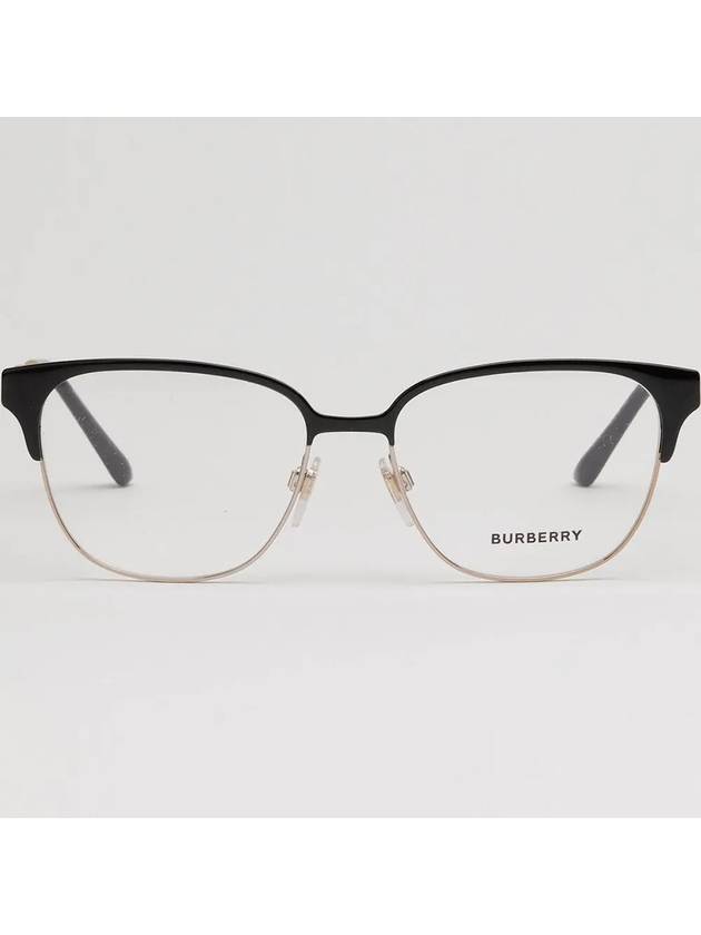 Eyewear Square Eyeglasses Black - BURBERRY - BALAAN 4