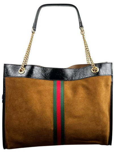 Raja suede large shoulder bag 537219 - GUCCI - BALAAN 2