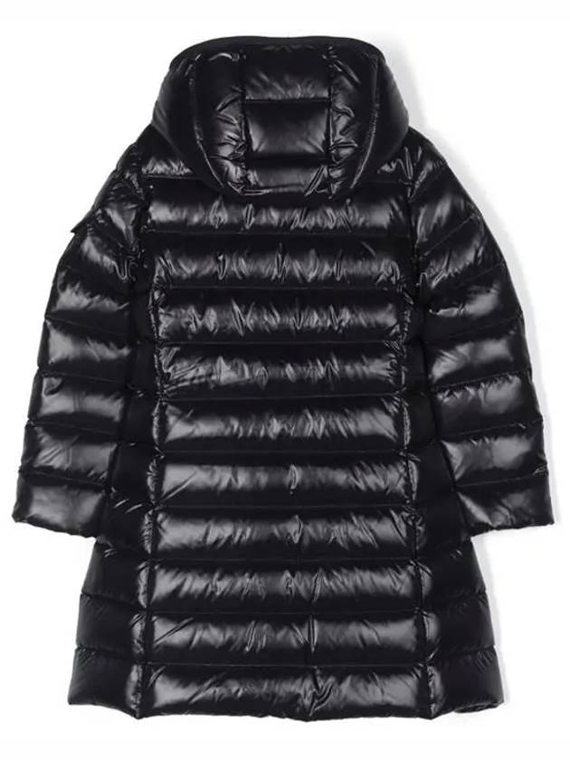 Moncler Junior 12 MOKA Hooded Down Coat Black - MONCLER - BALAAN 2