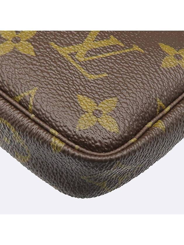 Louis Vuitton M58009 Monogram Canvas Mini Pochette Accessory Pouch Bag - LOUIS VUITTON - BALAAN 4