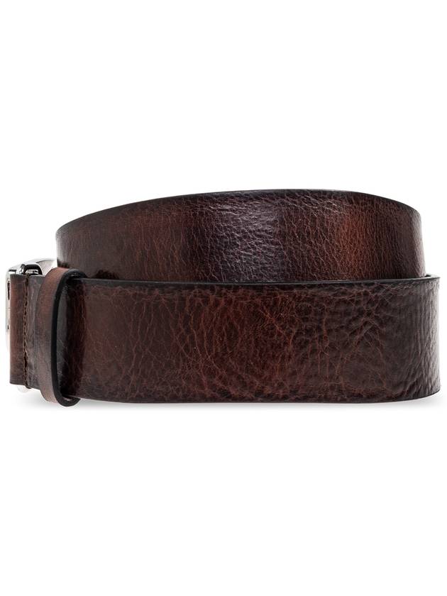 Dsquared2 Leather Belt, Men's, Brown - DSQUARED2 - BALAAN 3