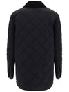 Diamond Quilted Thermoregulated Barn Jacket Black - BURBERRY - BALAAN 3