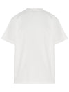 Women's The Simpsons Printing Small Fit Short Sleeve T-Shirt White - BALENCIAGA - BALAAN 3