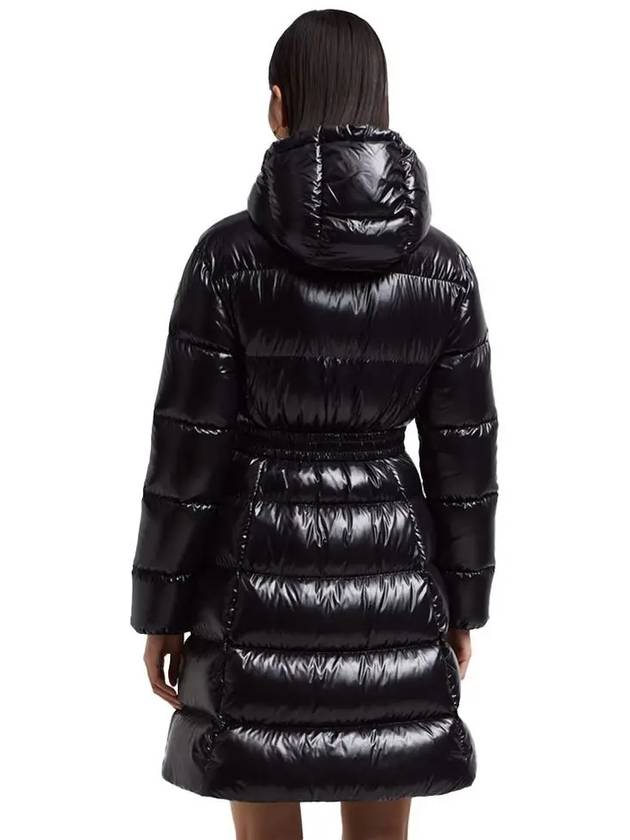 Bellevue Down Long Padding Black - MONCLER - BALAAN 6