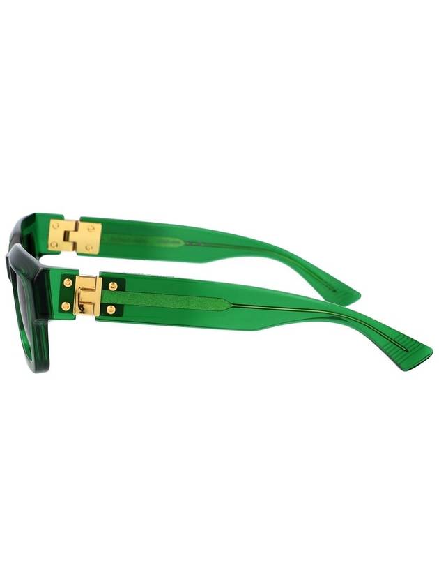 Eyewear Rectangle Sunglasses Green - BOTTEGA VENETA - BALAAN 4