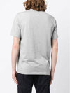 Zebra Logo Crew Neck Cotton Short Sleeve T-Shirt Grey - PAUL SMITH - BALAAN 5