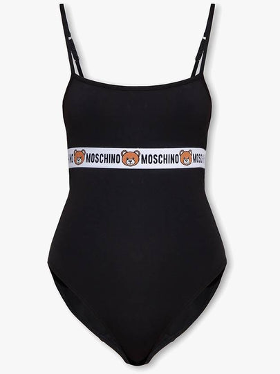 logo underband stretch bodysuit A11834402 - MOSCHINO - BALAAN 2