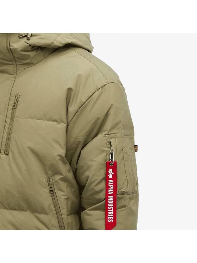 Alpine The Street Men s Long Puffer Parka Padding MJL53500C1OG 107 GREEN - ALPHA INDUSTRIES - BALAAN 4