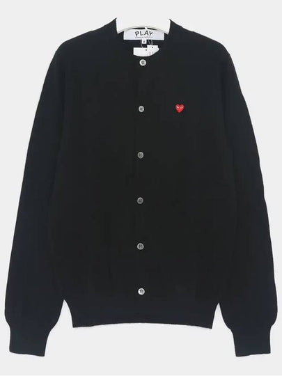 Heart Wappen Cardigan Black - COMME DES GARCONS - BALAAN 2