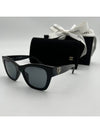 Eyewear Heart Logo Square Sunglasses Black - CHANEL - BALAAN 3