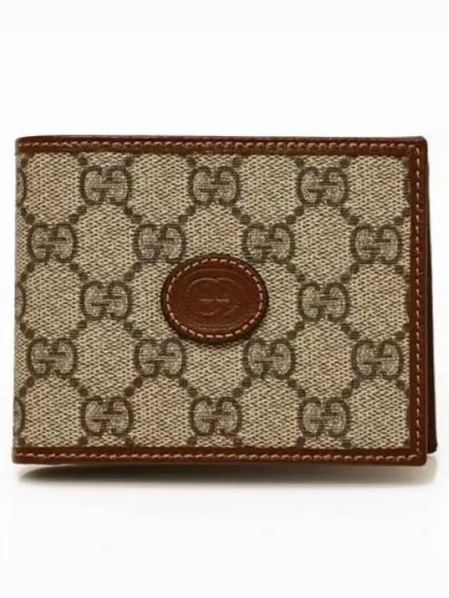 GG Removable Canvas Half Wallet Beige - GUCCI - BALAAN 2