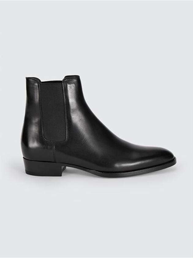 Classic Wyatt Chelsea Boots Black - SAINT LAURENT - BALAAN 2