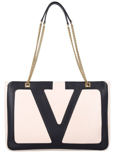 Valentino Garavani Viva Superstar Medium Shopping Bag - VALENTINO - BALAAN 1