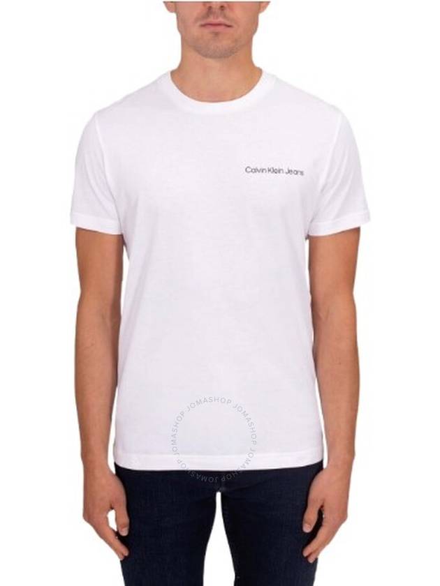 Calvin Klein Core Institutional Logo Slim T Shirt Size Small - CALVIN KLEIN - BALAAN 1