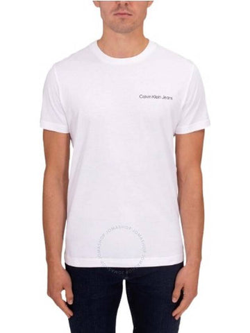 Calvin Klein Core Institutional Logo Slim T Shirt Size Small - CALVIN KLEIN - BALAAN 1