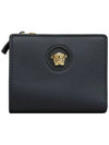 Medusa Plaque Card Holder Black - VERSACE - BALAAN.