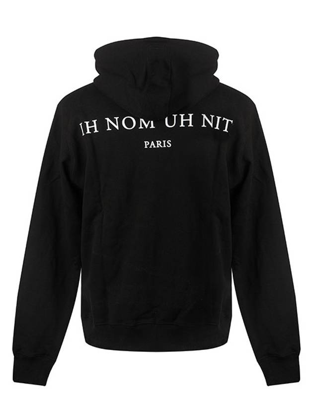 NUW18248 009 FILM print black hoodie - IH NOM UH NIT - BALAAN 3