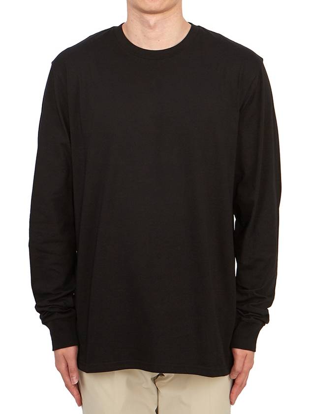 Base Long Sleeve T-Shirt Black - CARHARTT WIP - BALAAN 2