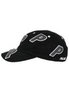 Chenille Multi P 6 Panel Cap Black P21H164 - PALACE - BALAAN 3