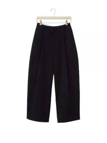 24 DORDONI SNW PEACHED COTTON TWILL BLACK 145 PANTS - STUDIO NICHOLSON - BALAAN 1