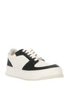 New Lace-Up Arcade Low-Top Sneakers Black White - AMI - BALAAN 3