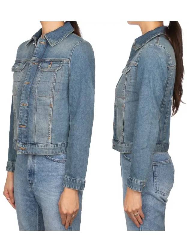 24SS KIOKY Denim Jacket PWGCT3403F - ZADIG & VOLTAIRE - BALAAN 4