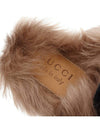 Prince Town Fur Leather Bloafers Black - GUCCI - BALAAN 11