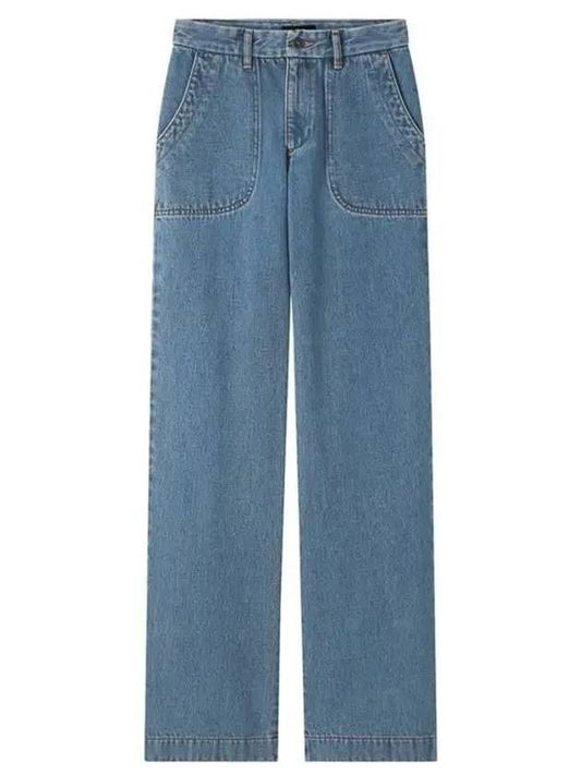 Seaside Straight Jeans Blue - A.P.C. - BALAAN 2