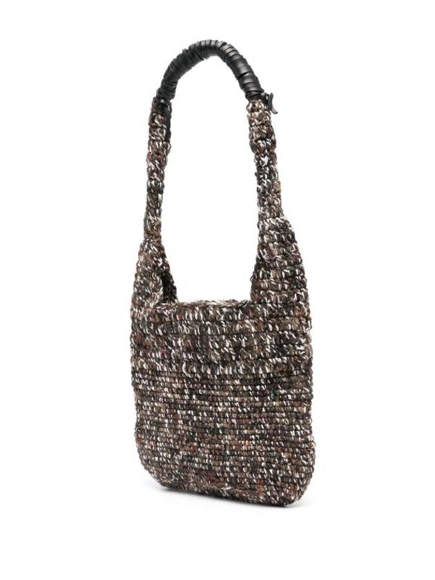 Praia Raffia Small Tote Bag Brown Women s - ISABEL MARANT - BALAAN 4