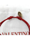 V Logo Garavani Bracelet Red - VALENTINO - BALAAN 7