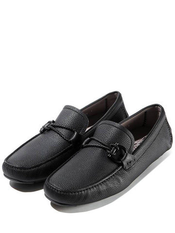 Men s FRONT Loafer 4 NERO 0713330 - SALVATORE FERRAGAMO - BALAAN 1