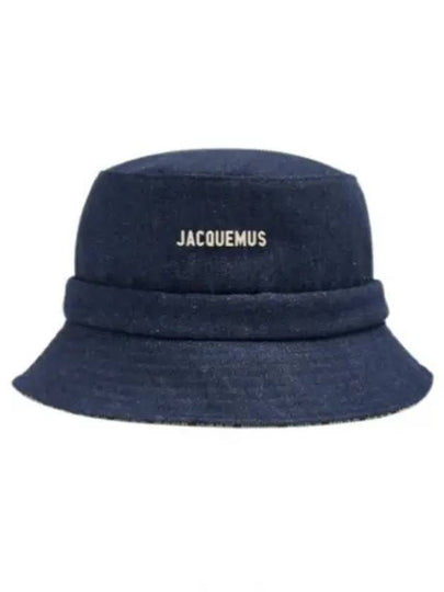 Le Bob Gadjo Denim Bucket Blue - JACQUEMUS - BALAAN 2