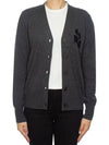 KARIN logo cardigan CA0008FA A1X05E 02AN - ISABEL MARANT - BALAAN 3