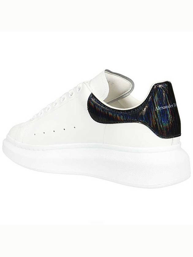 Oversole Black Tab Low Top Sneakers White - ALEXANDER MCQUEEN - BALAAN 4