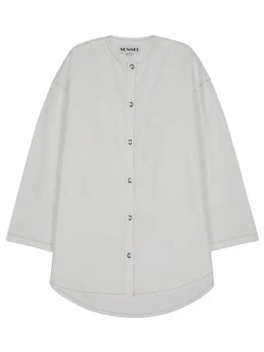 mega overshirt white - SUNNEI - BALAAN 1