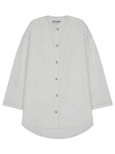 Mega Overshirt White CRTWXSHR027COT0397433 - SUNNEI - BALAAN 2