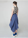 Panel Flare A-Line Skirt Violet - ATHPLATFORM - BALAAN 5