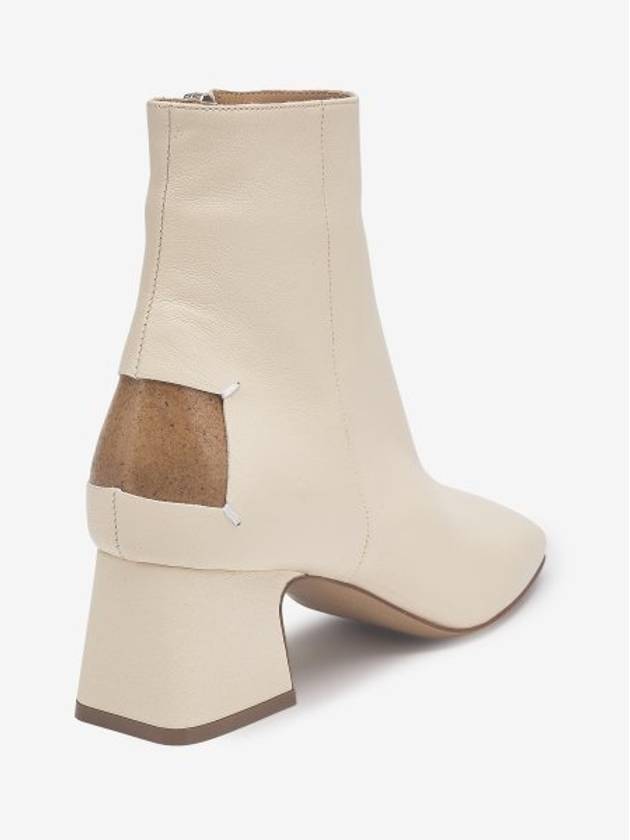 Four Stitch Decotique Ankle Middle Boots White - MAISON MARGIELA - BALAAN 5