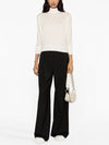 Talea Virgin Wool Knit Top White - MAX MARA - BALAAN 5