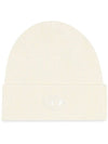 logo embroidered ribbed knit beanie A040920DAOB - DIESEL - BALAAN 1