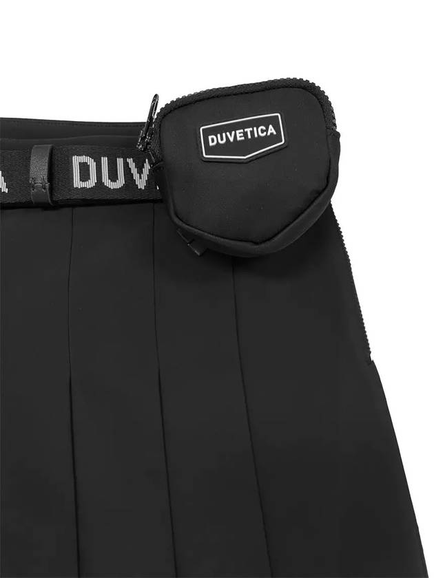 Ball Pouch Belt Skirt Pants VDSK10133K0001 BKS - DUVETICA - BALAAN 3