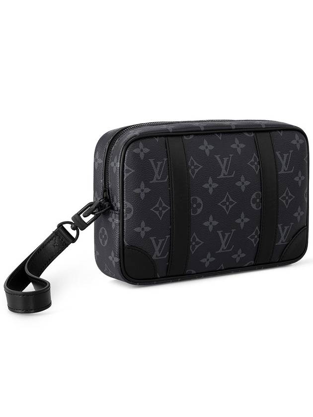 Pochette Kasai Monogram Eclipse Pouch Bag Black - LOUIS VUITTON - BALAAN 3